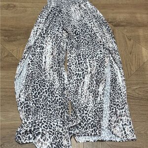 Rewash Leopard Print Women's Pants